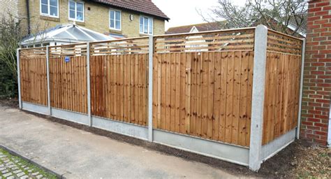 Concreting fence posts step.